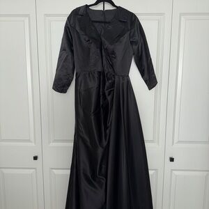 Elegant Black Women's Dress